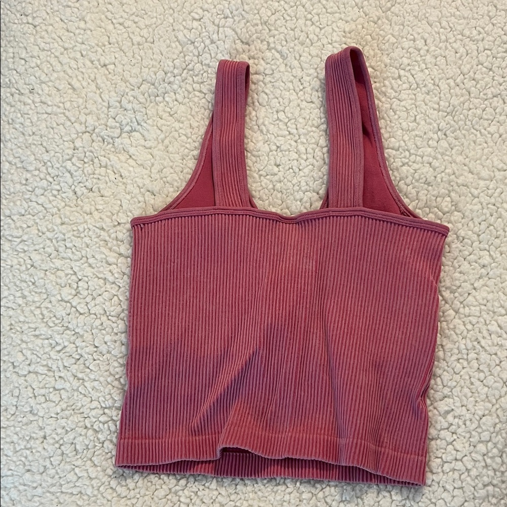 EUC Altar'd State Ribbed V-Neck Tank - Picture 2 of 4